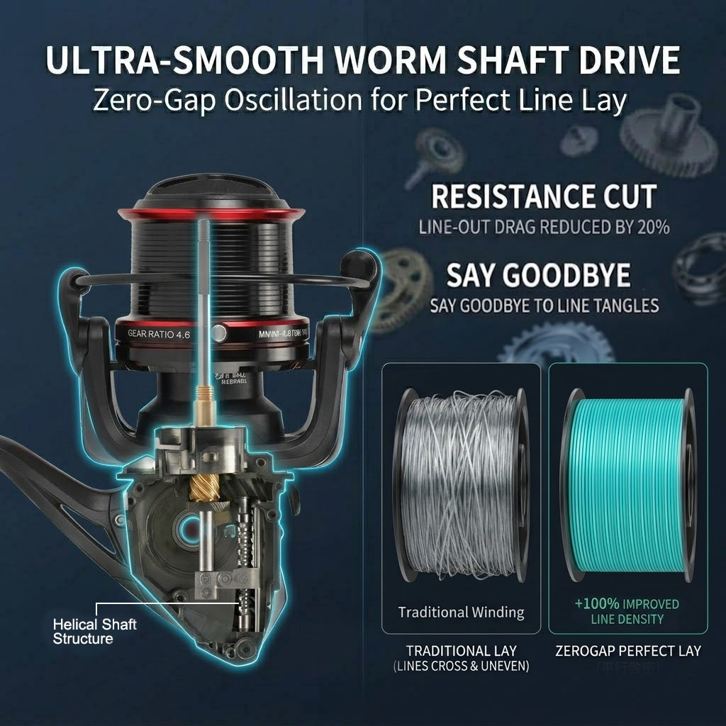 CAZULO Long Cast Spinning Reel - Daiwa Reel Bg ulasan dan harga