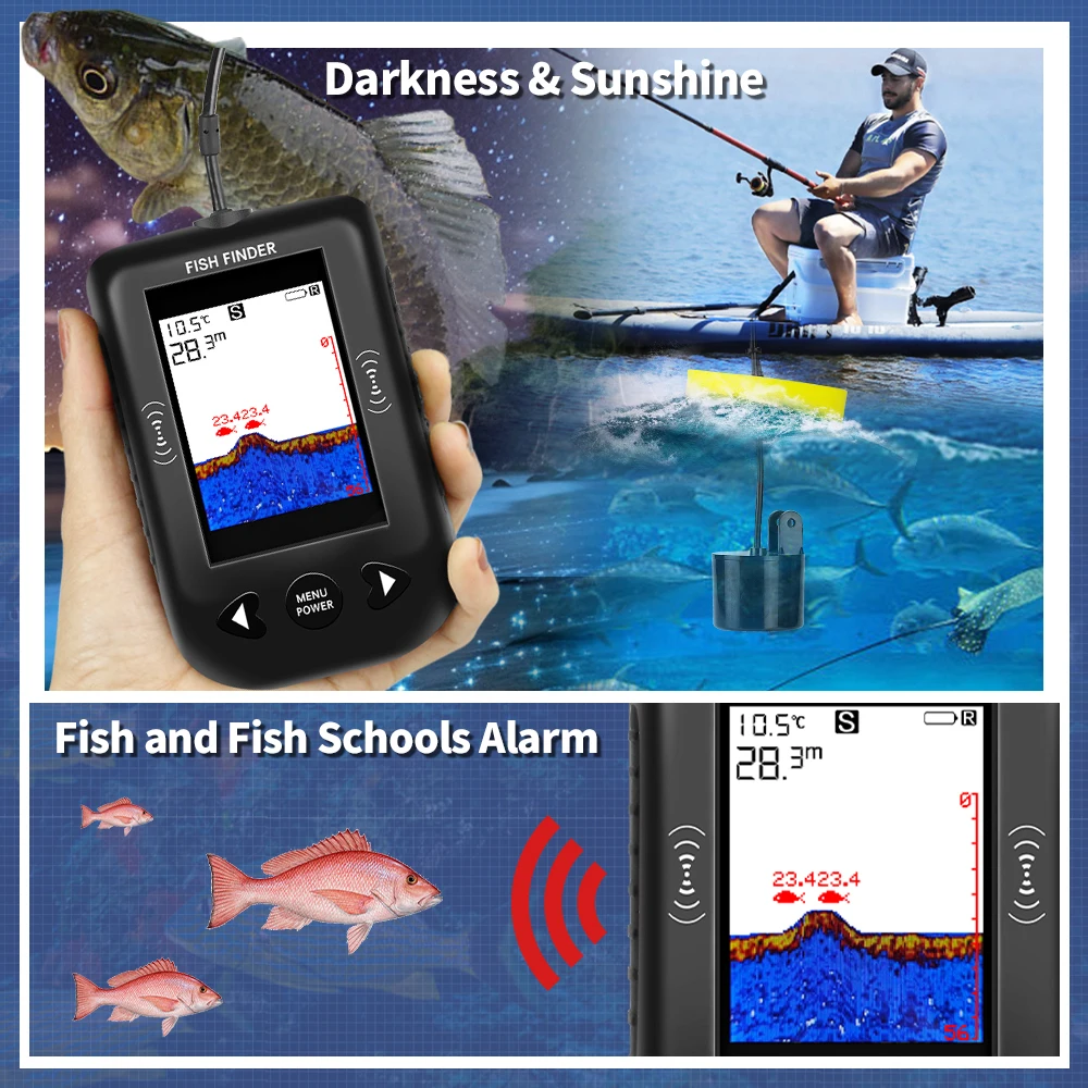 Erchang XF03 Fish Finders 45 D - Fish Finder Cable ulasan dan harga