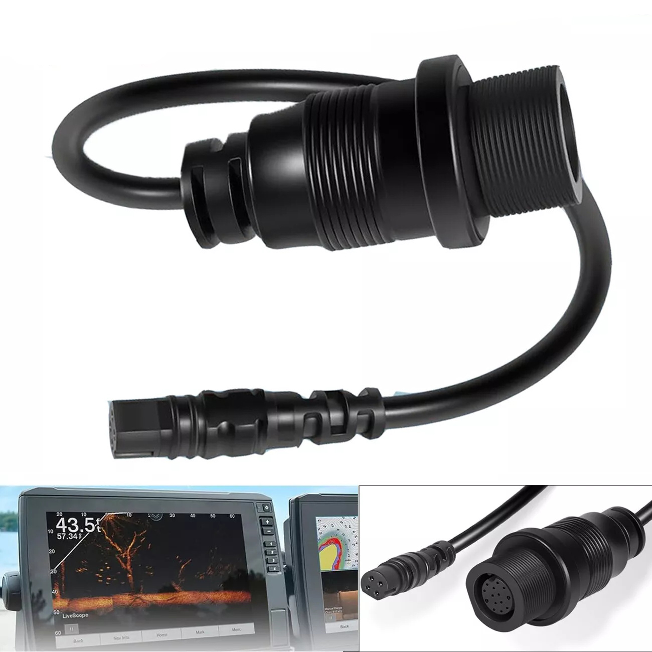 1852081 MKR-DSC-12 Adapter Cab - Fish Finder ulasan dan harga